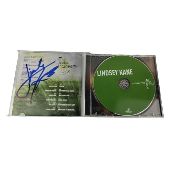 Lindsey Kane Move Me Aside Christian Rock Worship Music Audio CD Autographed - Picture 5 of 6